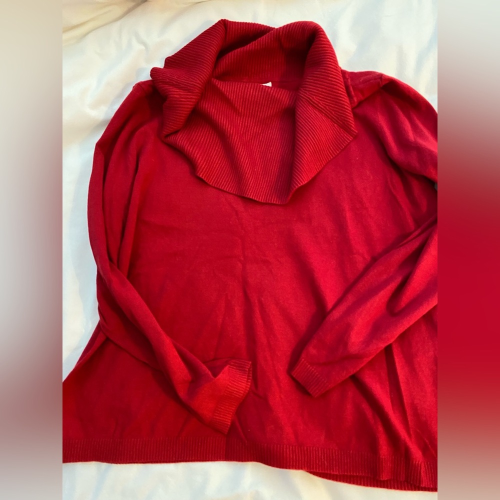 Chicos cowl-neck sweater